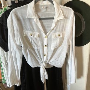 Amuse Society Linen Top